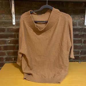 Over the shoulder warm sweater